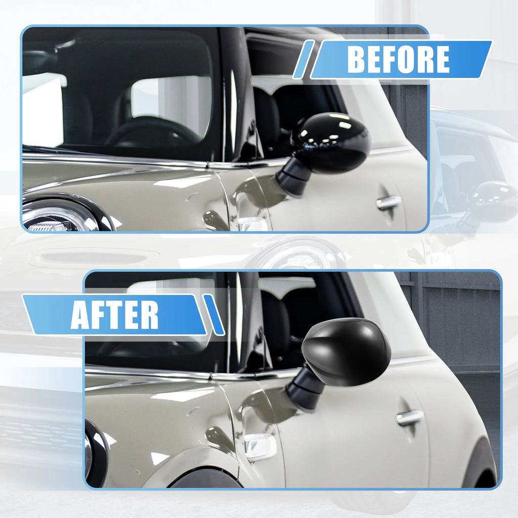 Black Exterior Rear View Mirror Cover for Mini Cooper F54 Clubman J23230