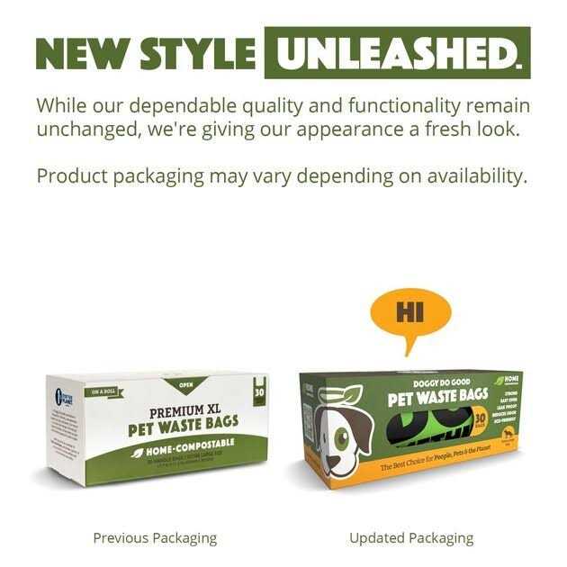 Dog Waste Bags Unscented B628716