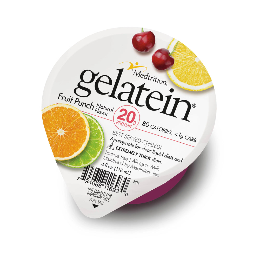 High Protein Sugar Free Fruit Punch Gelatin, 12 Servings P736387