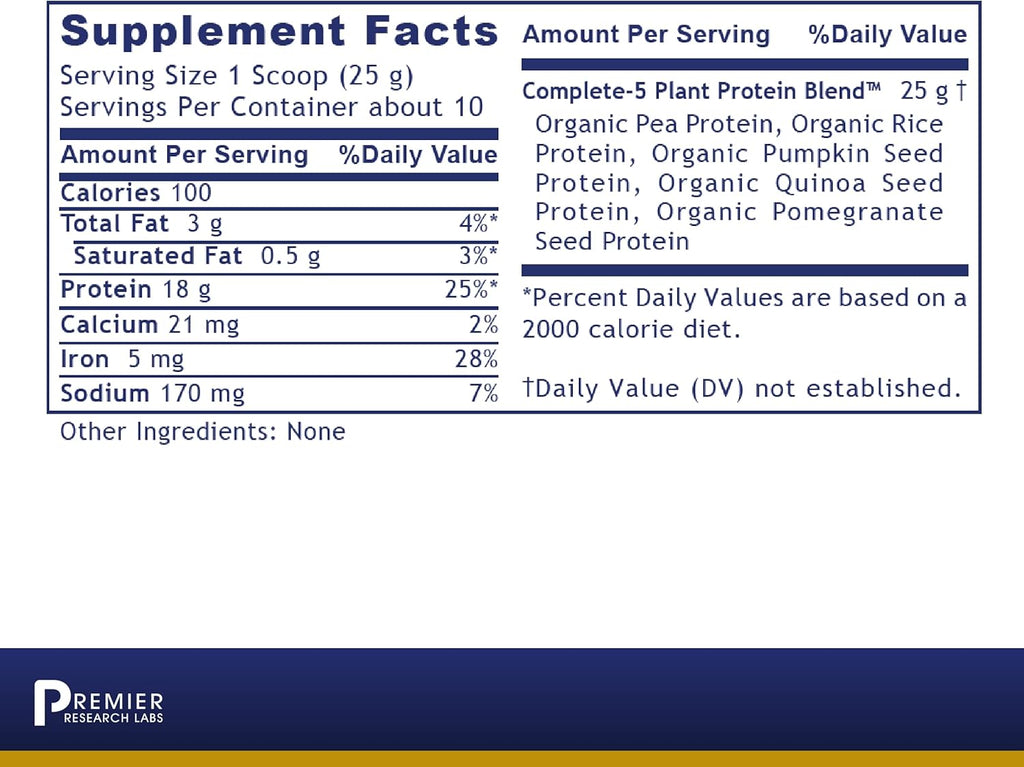 Plant-Based Protein Powder - 9 oz Z462444
