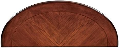 Traditional Wood 2-Shelf Console Table Brown Cherry W76676