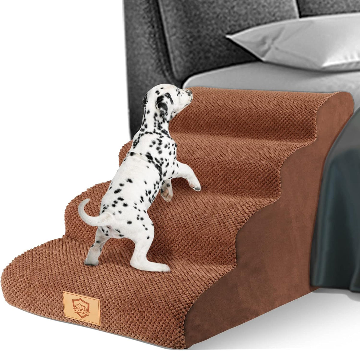 4 Tiers Non-Slip Foam Dog Steps H864405