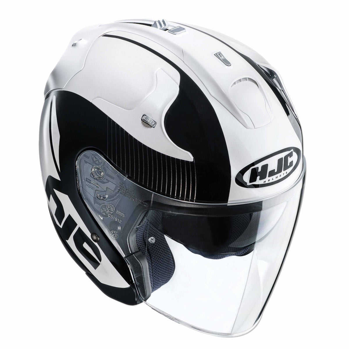 Black White 2XL Helmet E44188