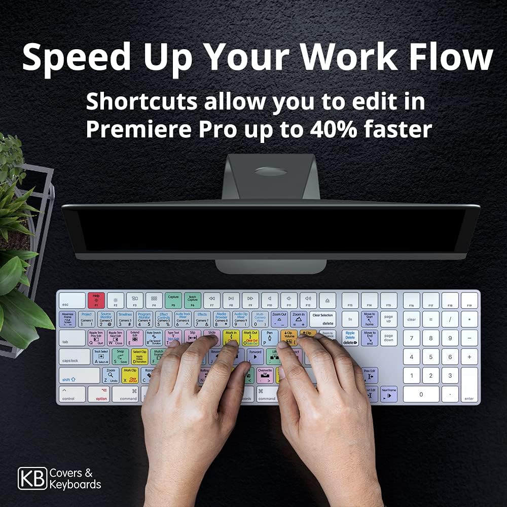 Slimline Editing Mechanical Keyboard for Windows PC B203