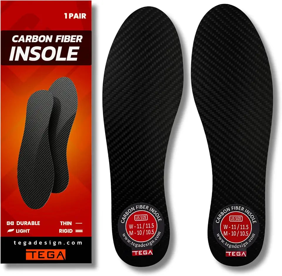 Carbon Fiber Insole 1 Pair Rigid Shoe Insert X578