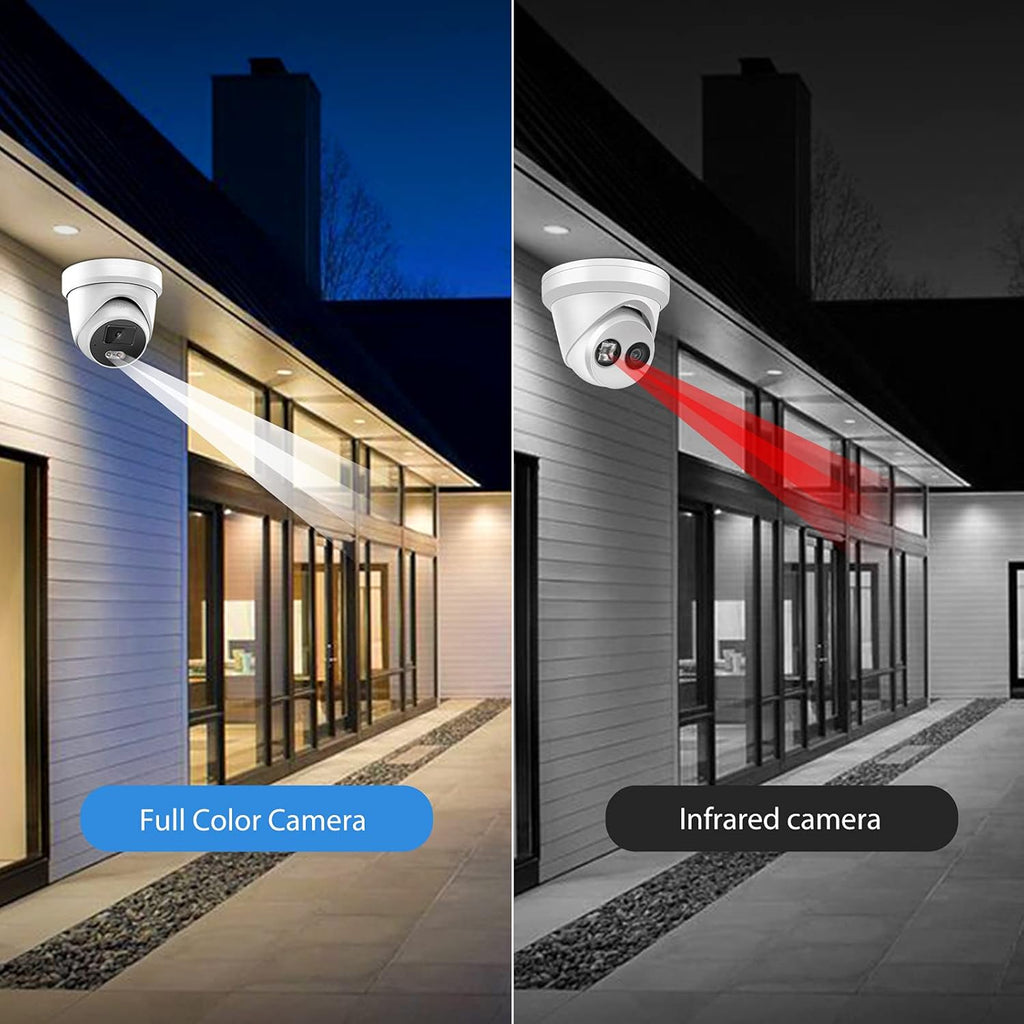 4MP POE IP Camera with Built-in Microphone and SD Slot P703