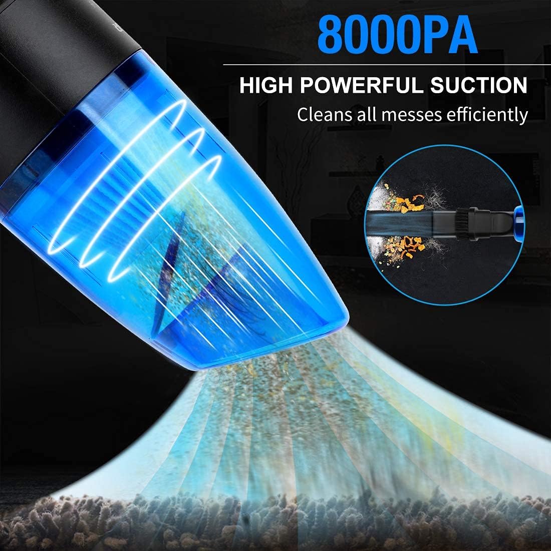 Cordless Compressed Air Duster H8936