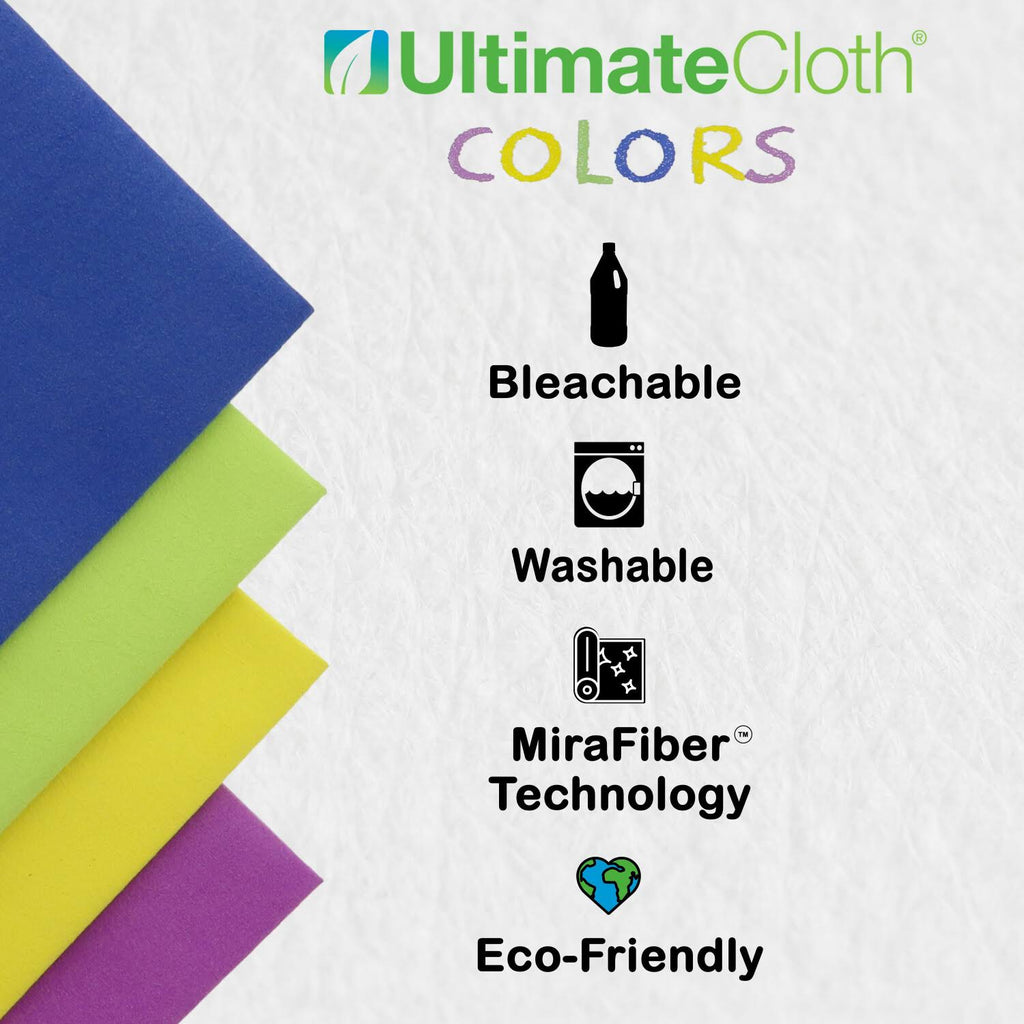 Colors Standard Sized Cleaning Cloths W69772