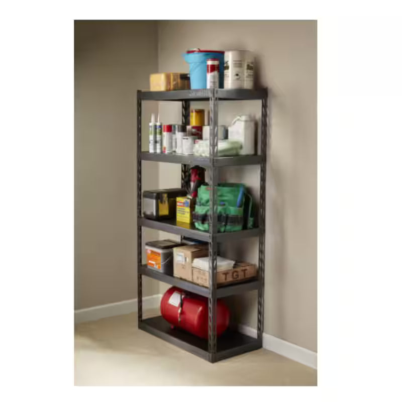 5-Tier Steel Garage Storage Shelving Unit K332