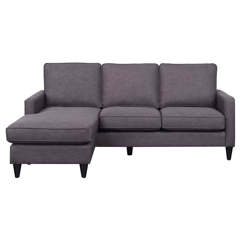 Charcoal Reversible Chaise Sectional B38798