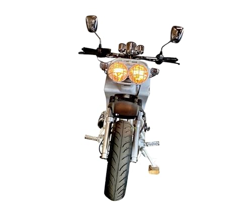 50cc Stretched Scooter Automatic Transmission Wide 205/30-12 Rear Tire Street Legal Moped V574457