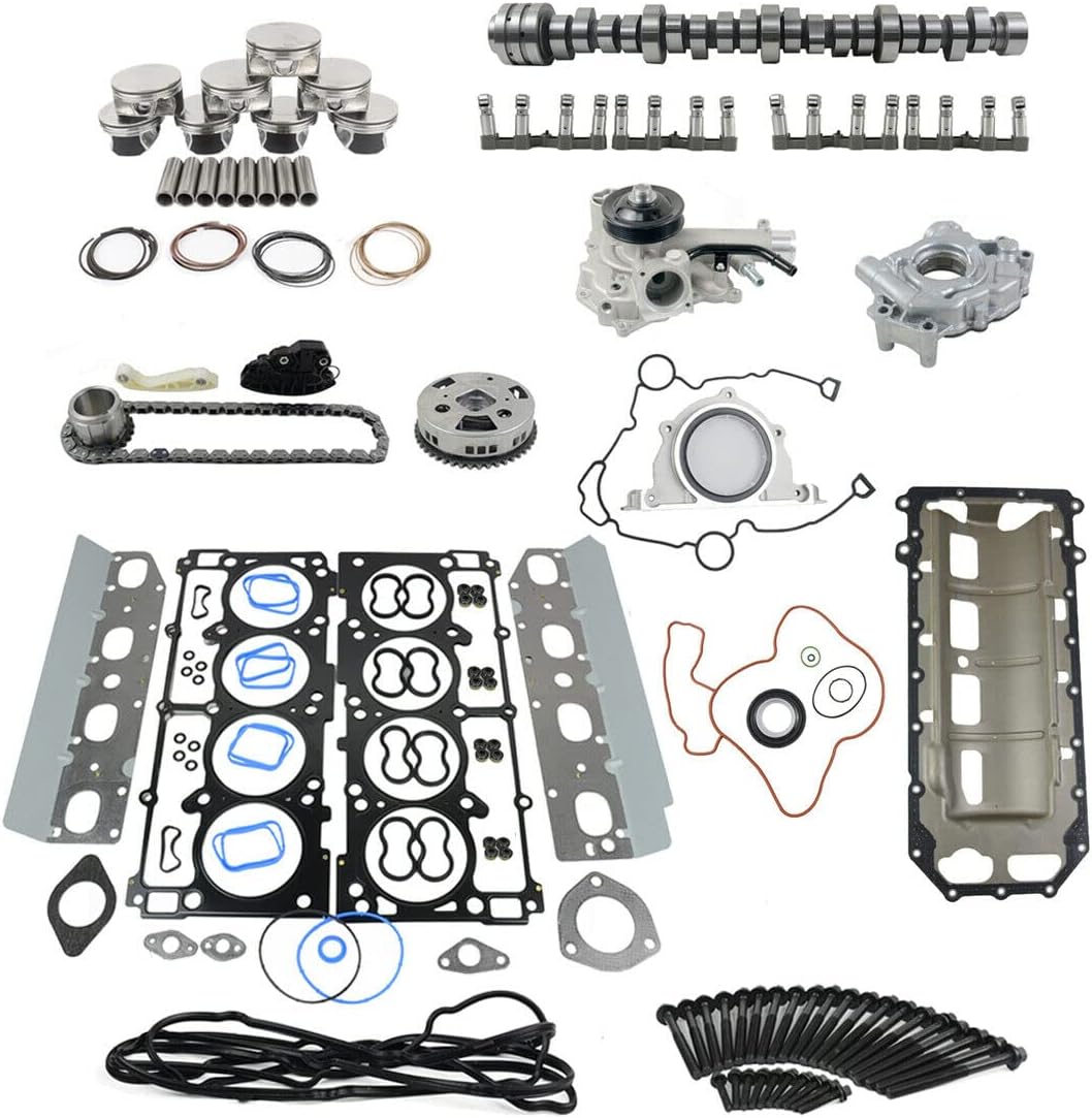 Camshaft Lifter Kit with Water Pump Timing Chain Kit for Dodge Ram 1500 5.7L V8 HEMI 2009-2019 X605760