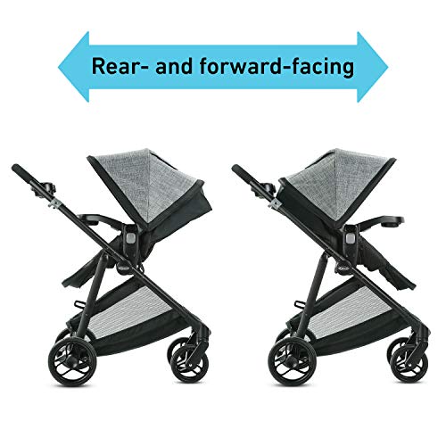 Modes Element Travel System with Reversible Seat and Infant Car Seat T791