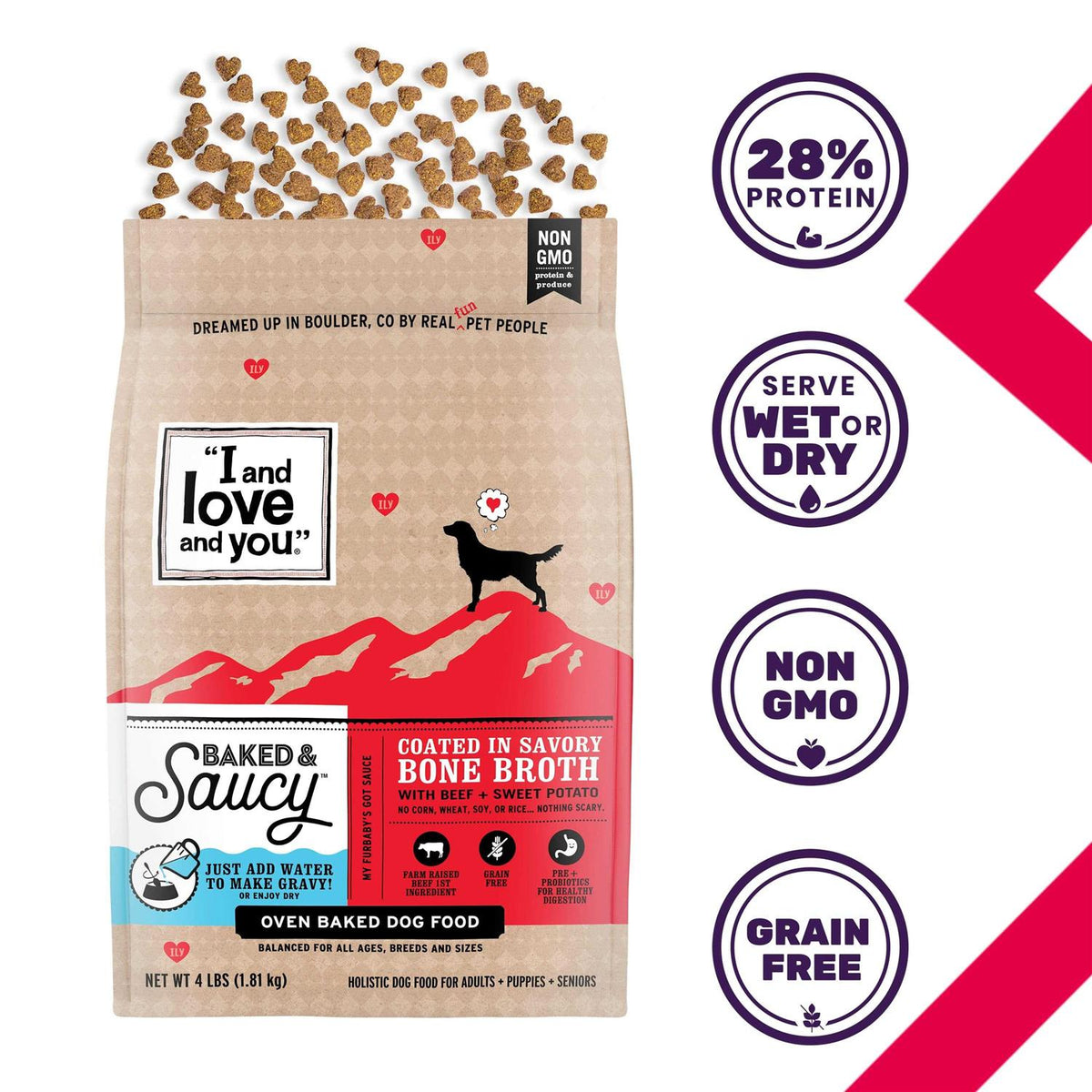 Baked Beef & Sweet Potatoes Dry Dog Food G382911