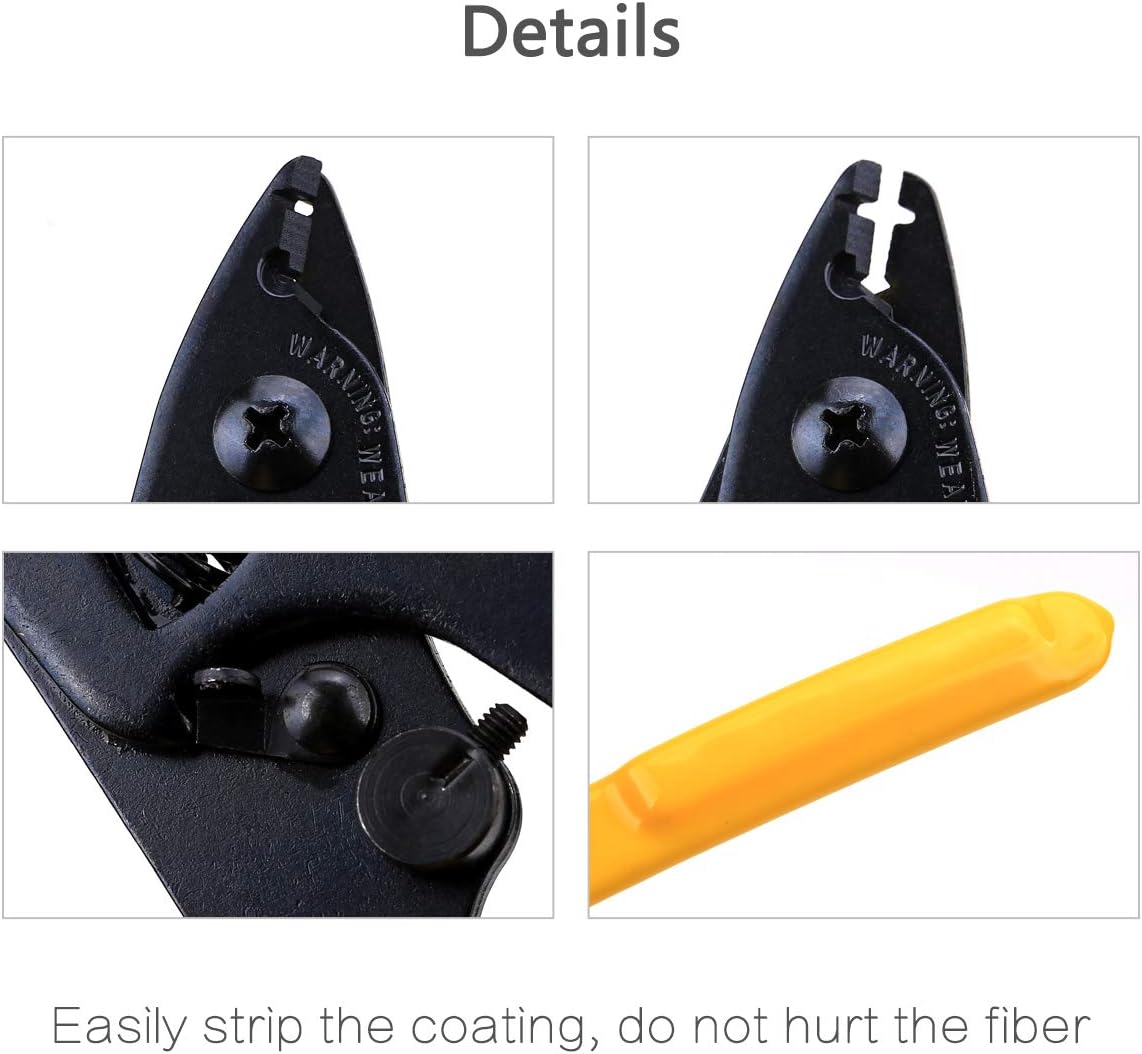 Optical Fiber Tool Kit with Fiber Stripper CFS-2 O25475