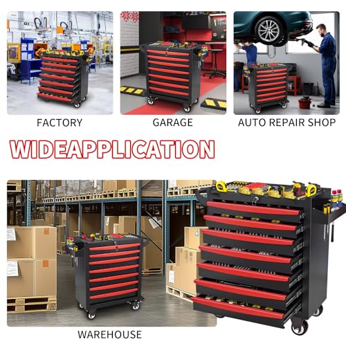5 Drawer Metal Rolling Tool Chest X7695
