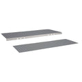 Aluminum Black Golf Cart Rear Flip Seat Kit A6069