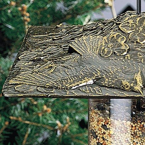 French Bronze Tube Feeder V8201