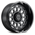 Gloss Black Wheel with Milled Accent I3970