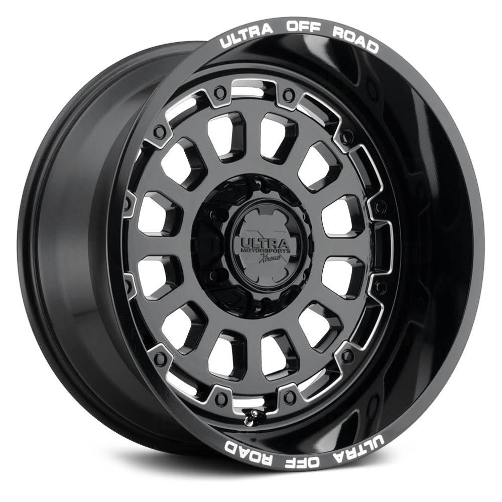 Gloss Black Wheel with Milled Accent I3970