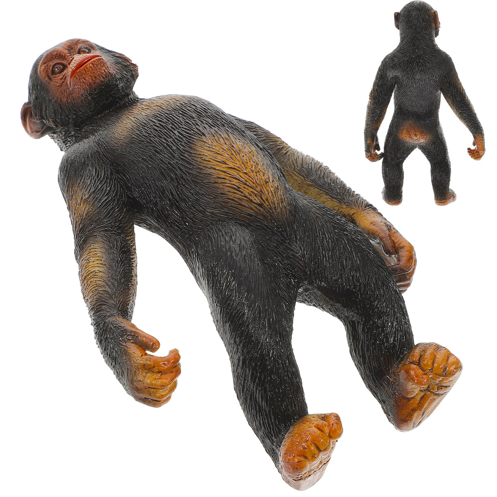 Mini Gorilla Orangutan Chimpanzee Figure Plastic Toy X39694