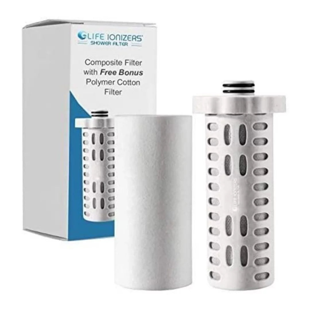 Shower Filter Replacement Composite Filter + 4 Polymer Cotton Filters H224516