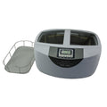 Commercial Ultrasonic Cleaner, 2.5L, White, Plastic Tray, 110V B7228