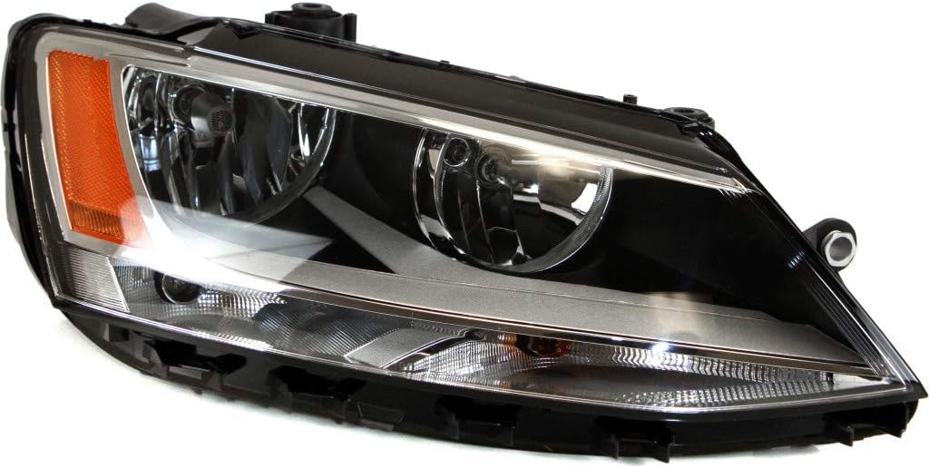 Passenger Side Headlight Assembly for Volkswagen Jetta 2011-2014 U75742