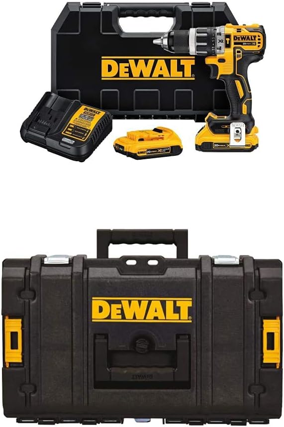 20V MAX XR Compact Hammer Drill Kit, 1/2-Inch, 2.0-Amp Hour Q4416