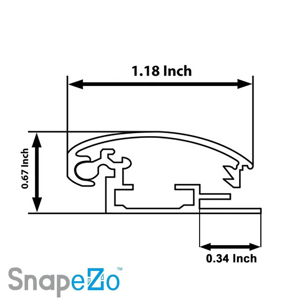 Black SnapeZo Snap Frame A13963