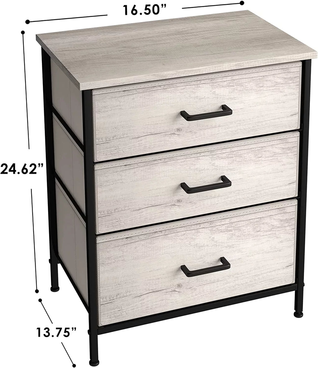3 Drawer Nightstand X19526