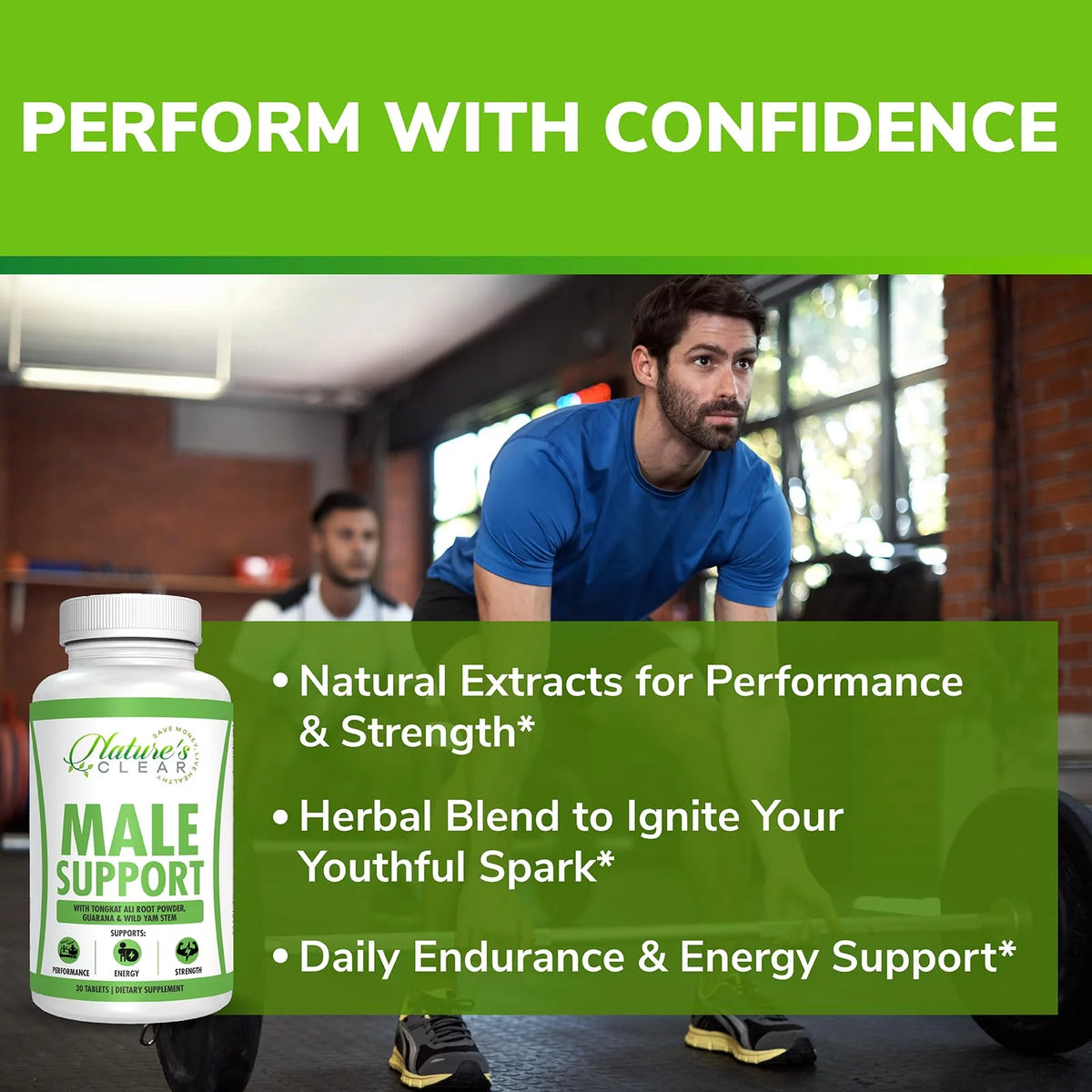Male Support Supplement 30 Tablets Z19478