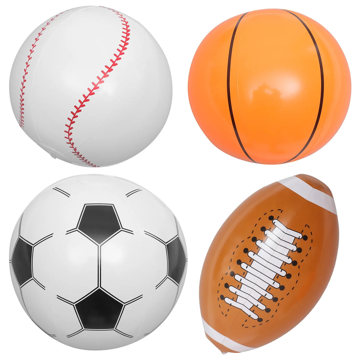 Inflatable Beach Ball 4pcs B1745