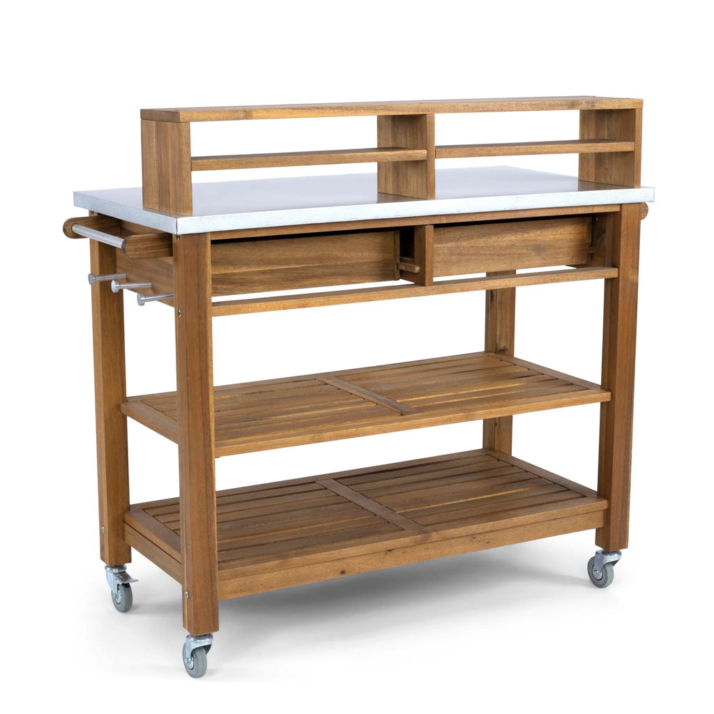 Brown Wood Potting Bench P854