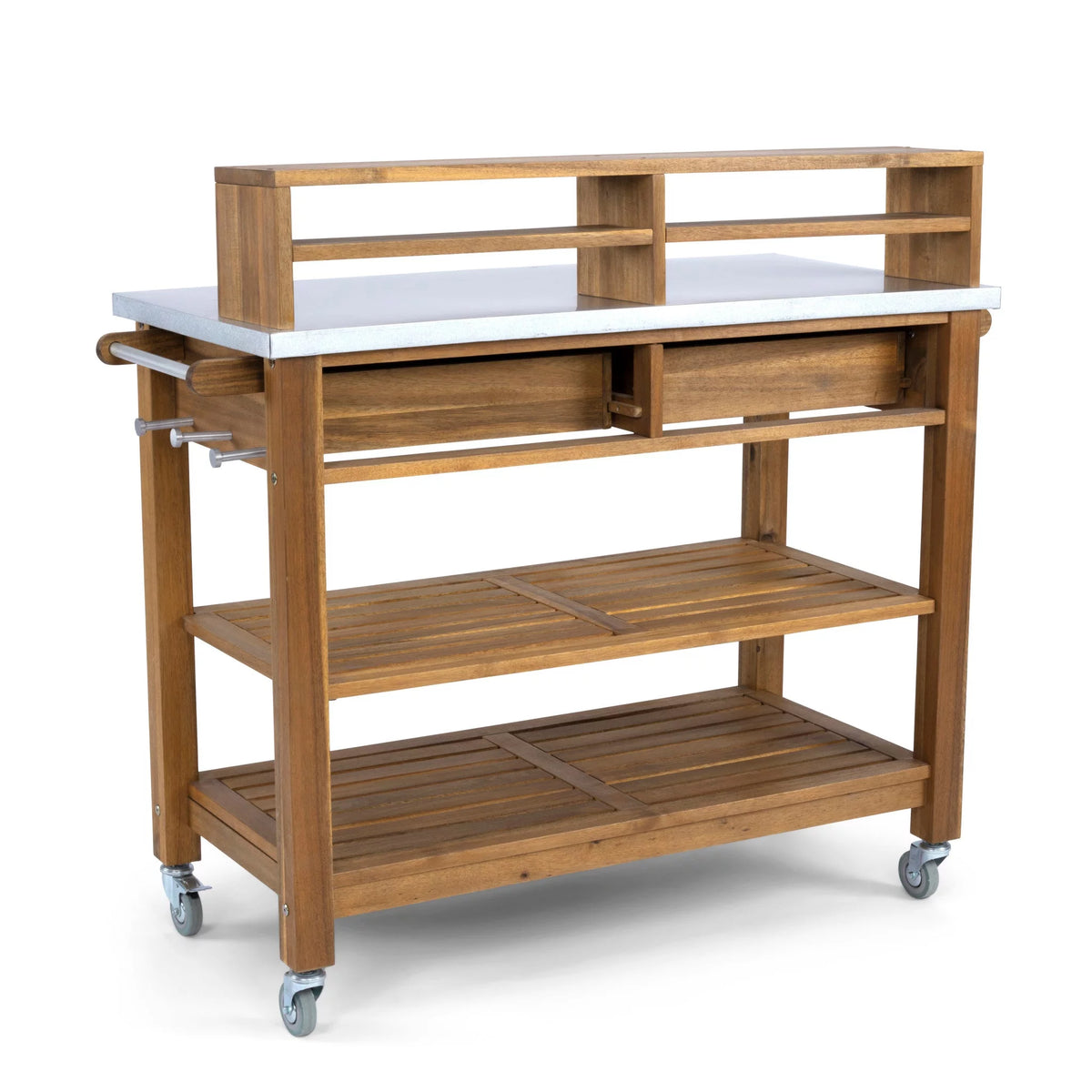 Brown Wood Potting Bench P854