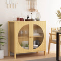 Buffet Cabinet with Storage and Glass Doors O302087