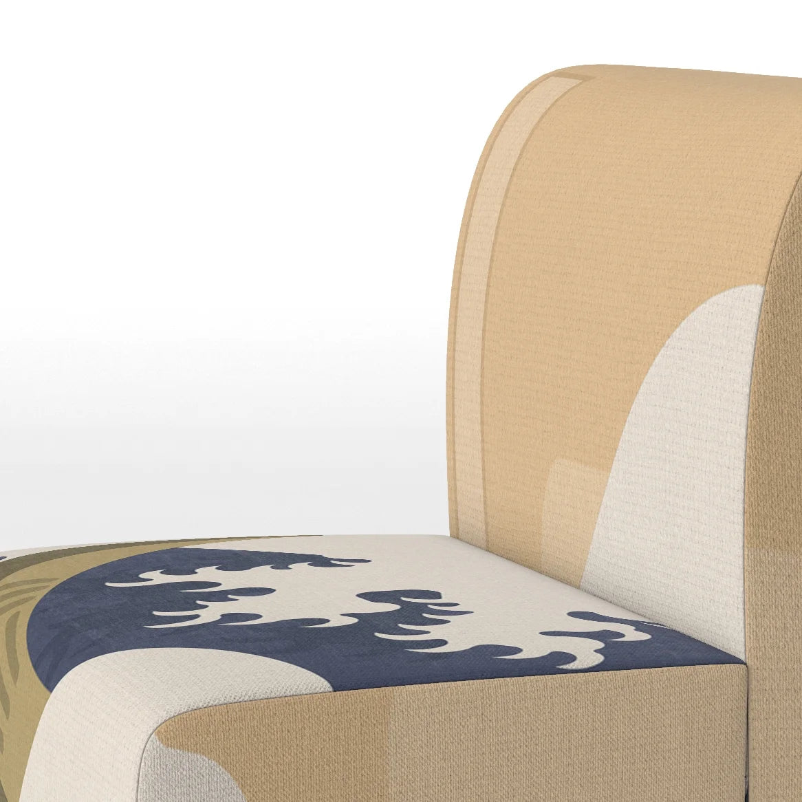 Upholstered Nautical & Coastal Accent Chair and Arm Chair T779