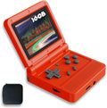 Handheld Game Console 3 inch Retro Clamshell Yellow with Case A7029