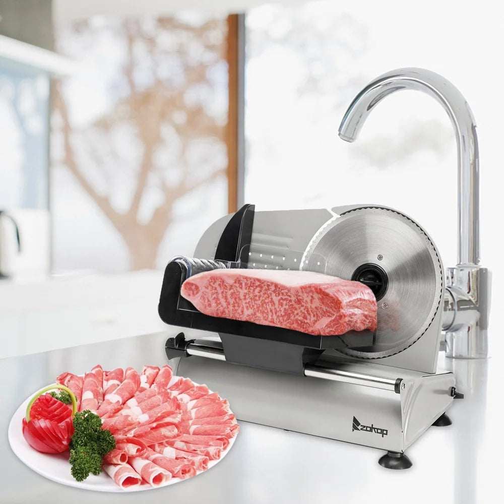 Semi-automatic Gear Cutter Vegetable Slicer, Electric Meat Slicer M64006