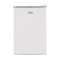 White 2.5 cu ft Mini Refrigerator S107