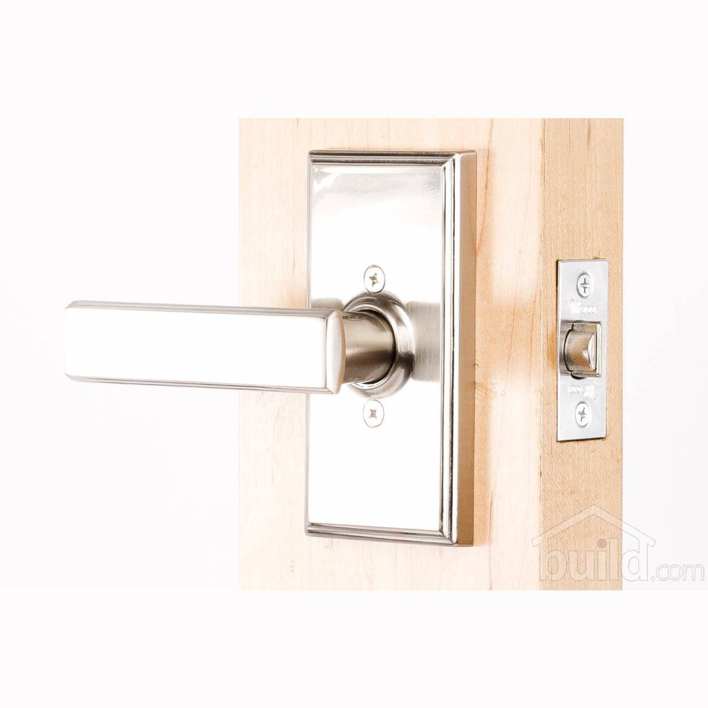 Satin Nickel Entry Door Lever W1496
