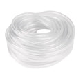 Clear Hard Durable Plastic Tubing, Inner Diameter 1 inch, Outer Diameter 1-1/8 inch, 25 ft M439822