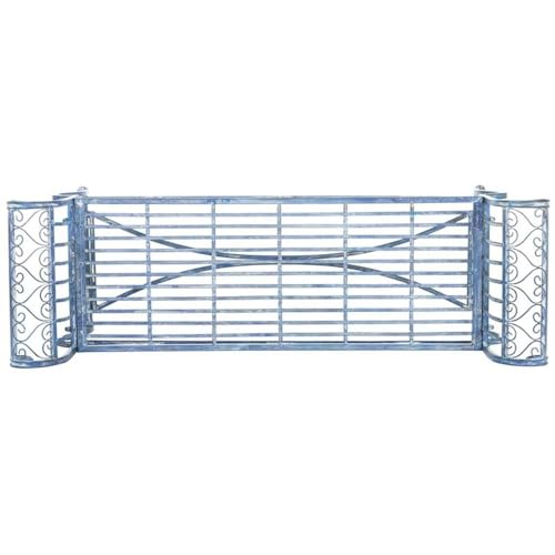 Antique White Outdoor Bench N8805