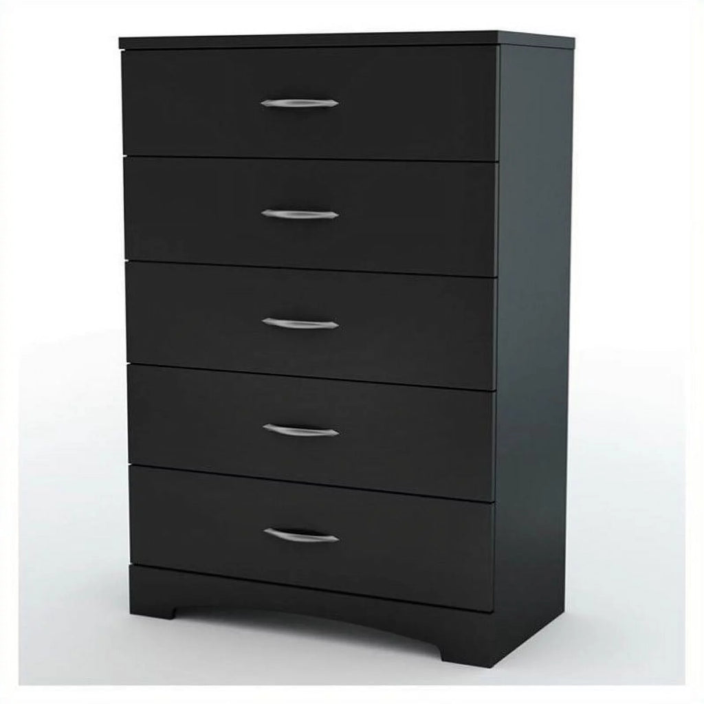 3-Piece Double Dresser & 5 Drawer Chest & Nightstand Set W4925