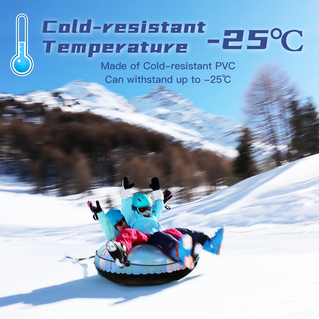 Inflatable Ski Ring PVC Snow Tube with Handle I532