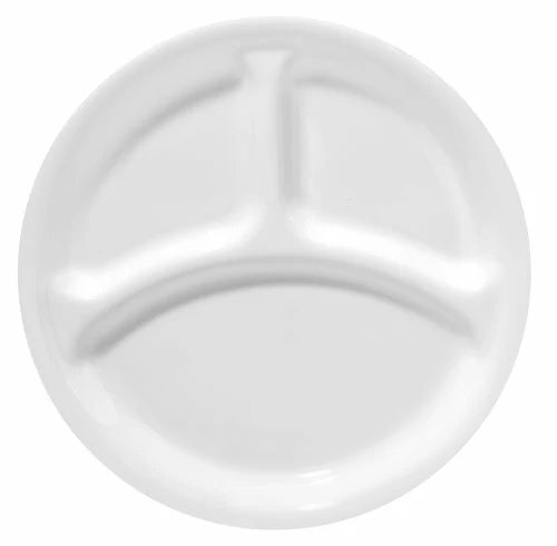 Winterfrost White Divided Dinner Plate L478087