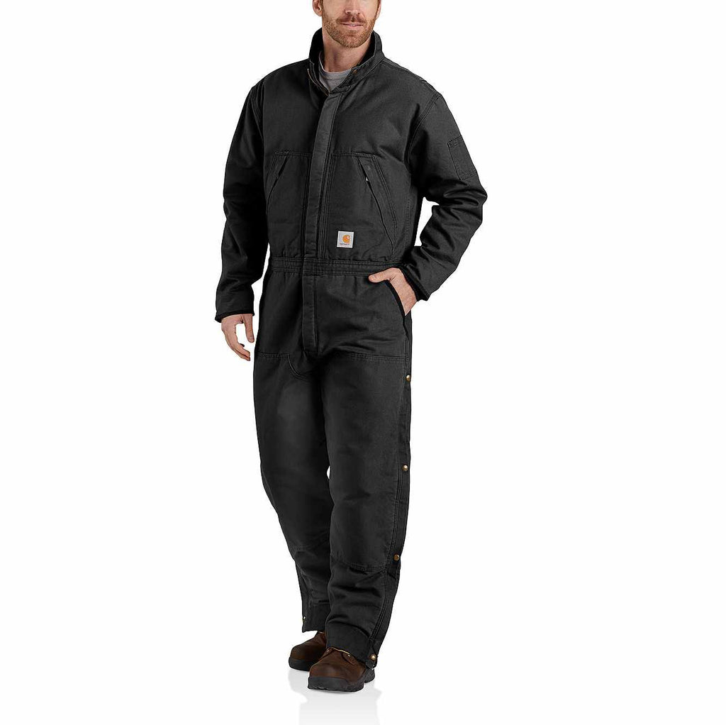 Black 3XL Insulated Coverall N32168