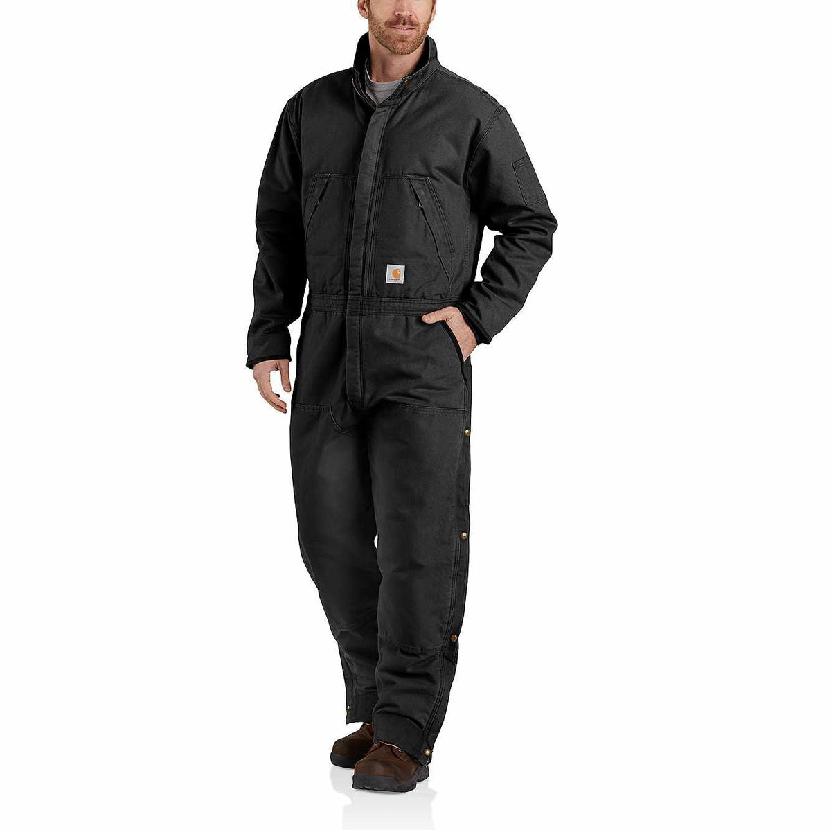 Black 3XL Insulated Coverall N32168