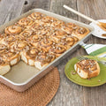 Nonstick High Sided Sheet Cake Baking Pan, Gold and Silver, 17.9" x 13" x 2" A443779