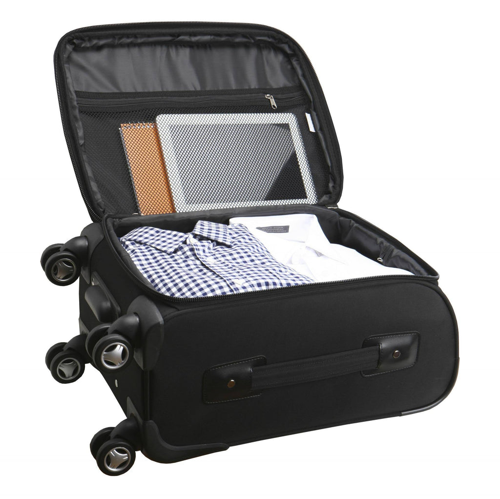 Black 20x22 Spinner Carry-On K3065